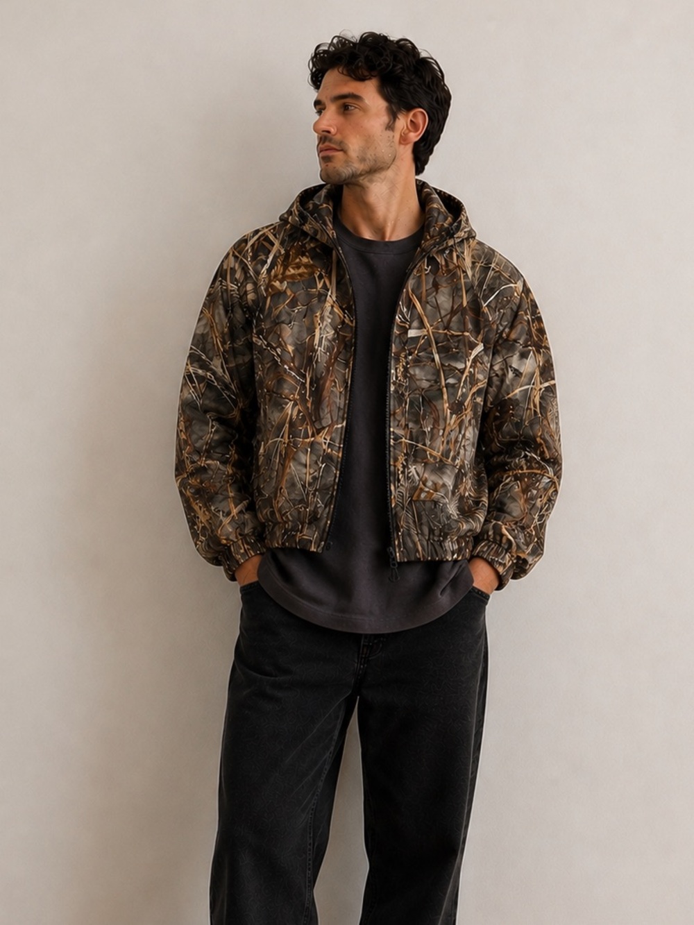 Vintage Mad Dog Gear Camo Hunting Jacket Waterproof Men’s M